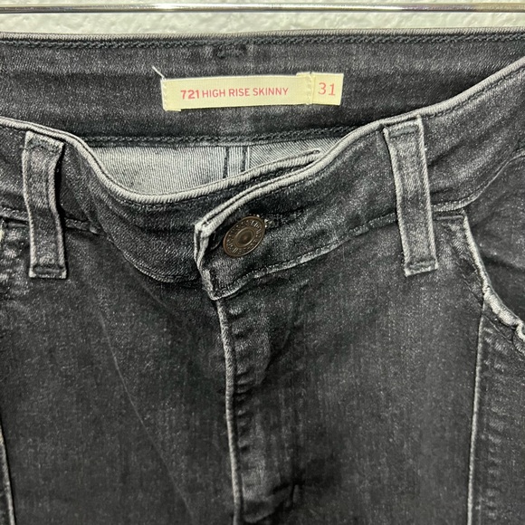 Levi skinny spit jeans - Picture 3 of 6